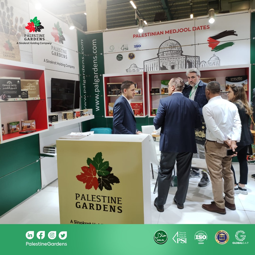 Palestine Gardens Agricultural Company participates in the WorldFood Istanbul 2022 on its 30th anniversary